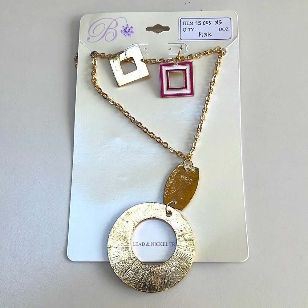 FASHION NECKLACE & Matching Earrings